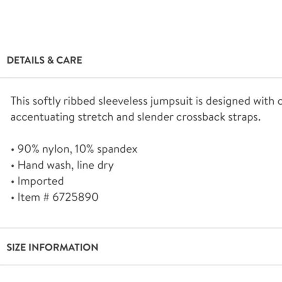 NWT Naked Wardrobe Cross Back Cami Jumpsuit - size 3X - Picture 4 of 7